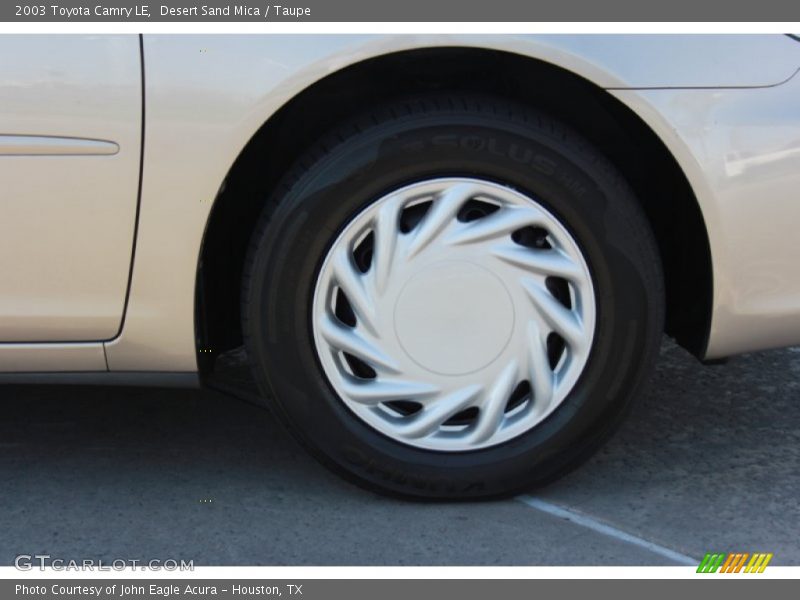 Desert Sand Mica / Taupe 2003 Toyota Camry LE