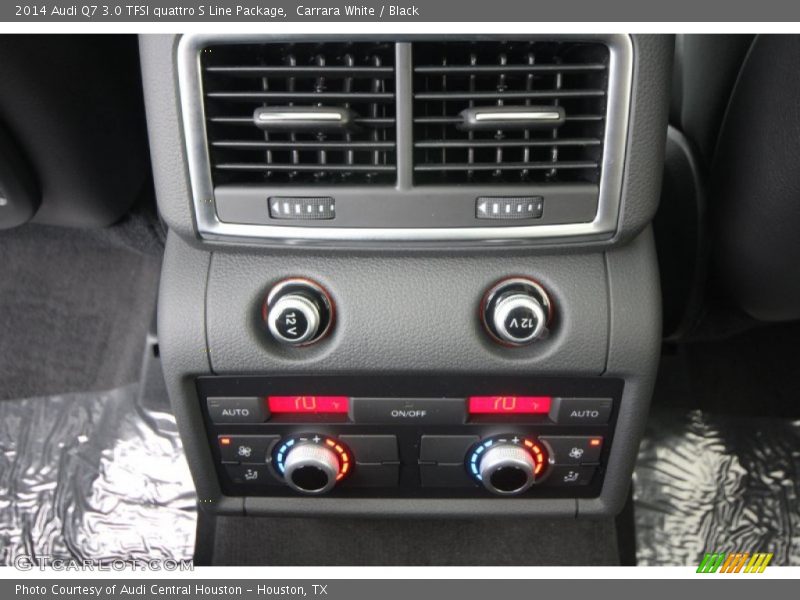 Carrara White / Black 2014 Audi Q7 3.0 TFSI quattro S Line Package