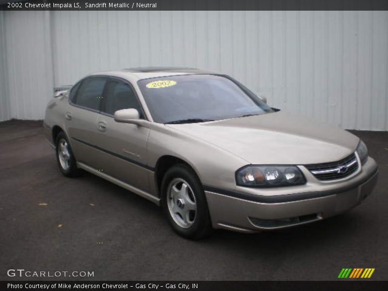 Sandrift Metallic / Neutral 2002 Chevrolet Impala LS