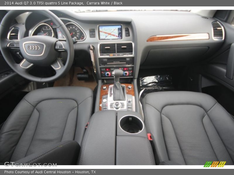 Carrara White / Black 2014 Audi Q7 3.0 TFSI quattro S Line Package