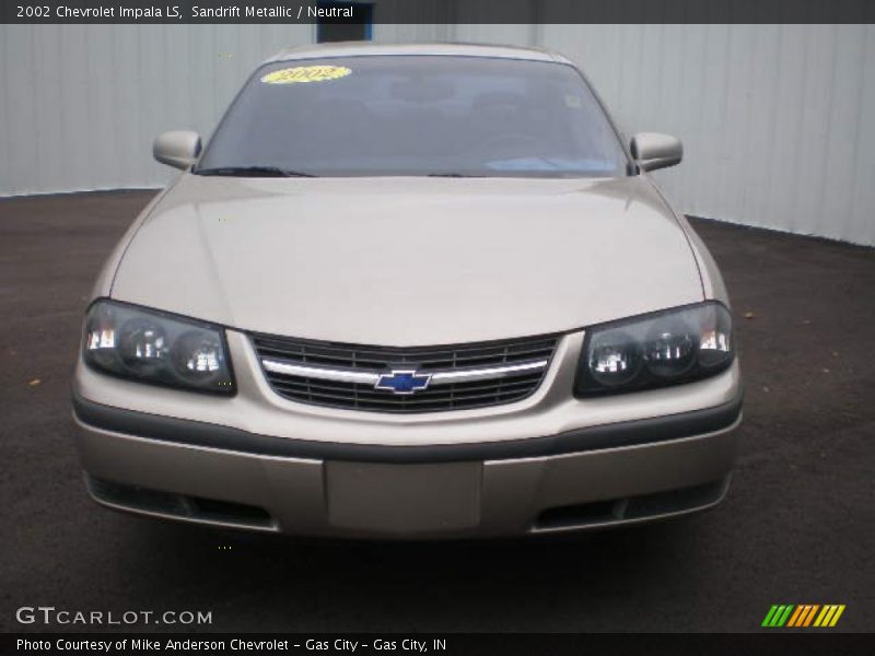 Sandrift Metallic / Neutral 2002 Chevrolet Impala LS