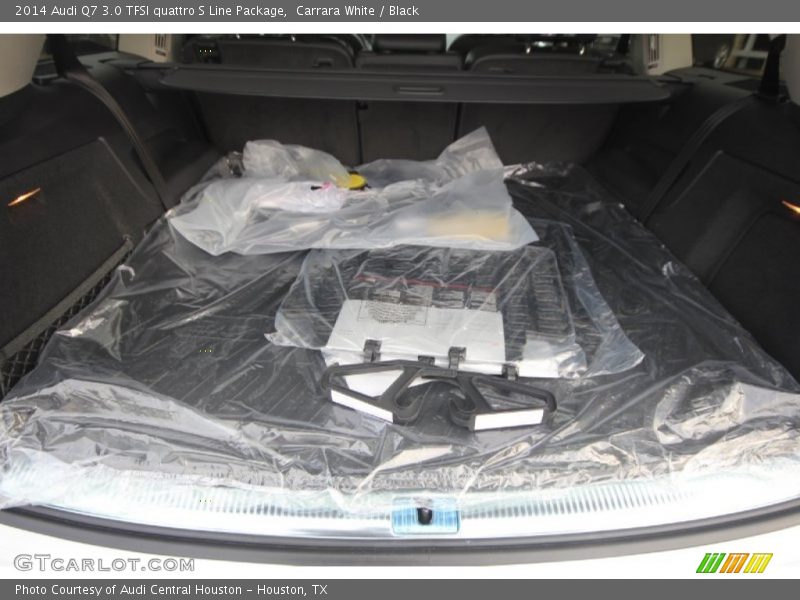 Carrara White / Black 2014 Audi Q7 3.0 TFSI quattro S Line Package