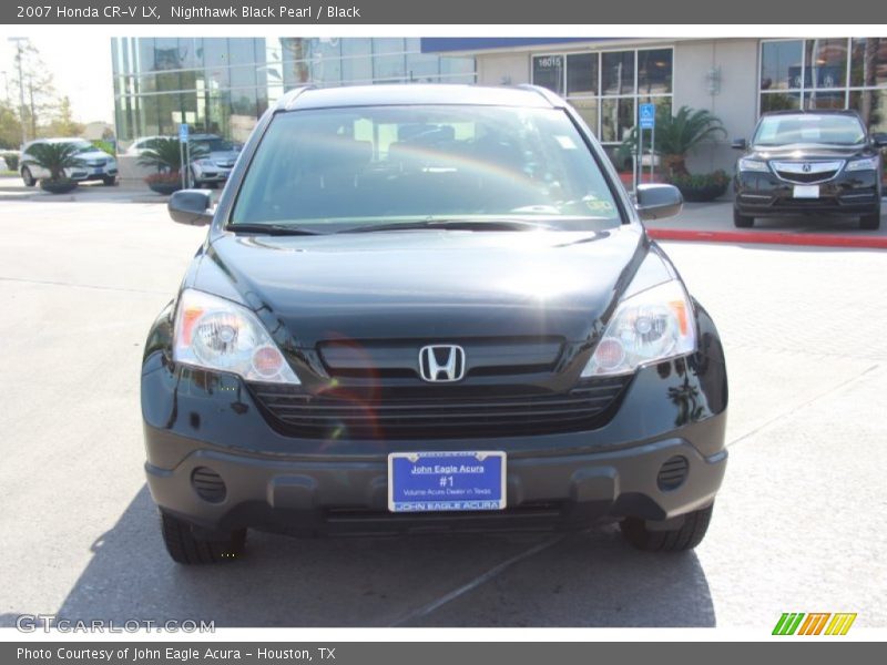 Nighthawk Black Pearl / Black 2007 Honda CR-V LX