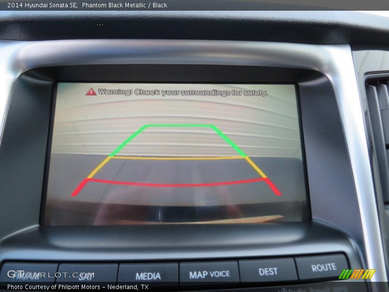 Phantom Black Metallic / Black 2014 Hyundai Sonata SE