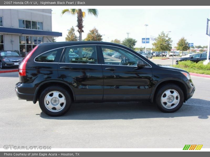 Nighthawk Black Pearl / Black 2007 Honda CR-V LX