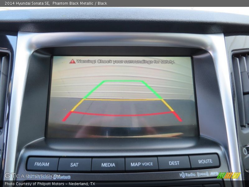 Phantom Black Metallic / Black 2014 Hyundai Sonata SE