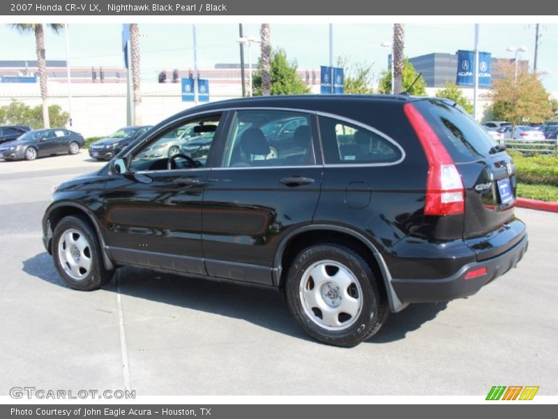 Nighthawk Black Pearl / Black 2007 Honda CR-V LX