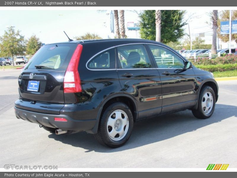 Nighthawk Black Pearl / Black 2007 Honda CR-V LX