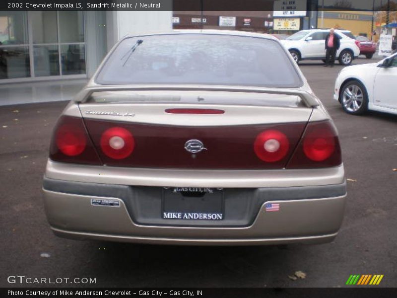 Sandrift Metallic / Neutral 2002 Chevrolet Impala LS