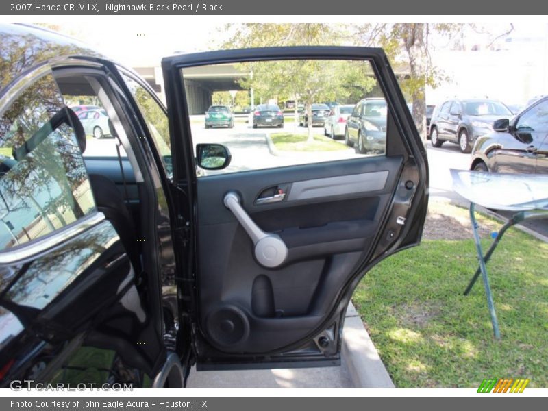 Nighthawk Black Pearl / Black 2007 Honda CR-V LX