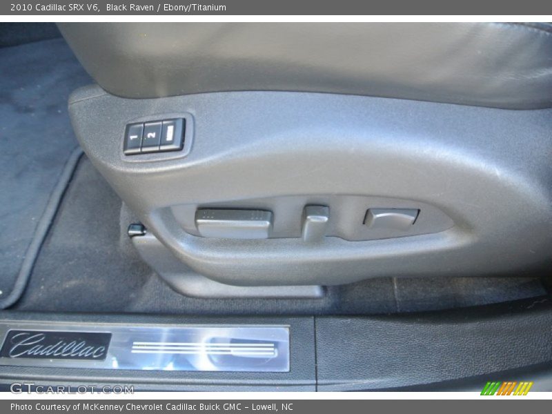 Black Raven / Ebony/Titanium 2010 Cadillac SRX V6