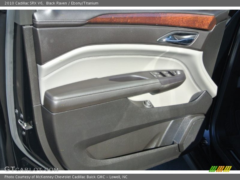 Black Raven / Ebony/Titanium 2010 Cadillac SRX V6