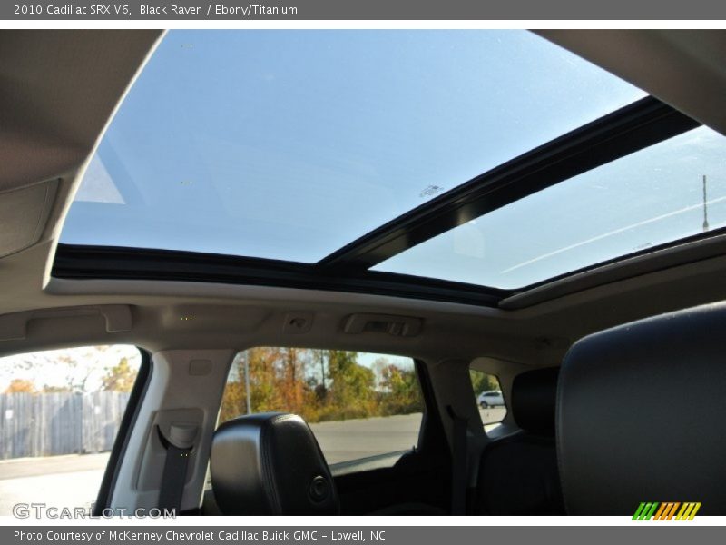 Black Raven / Ebony/Titanium 2010 Cadillac SRX V6