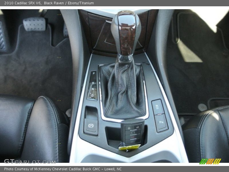 Black Raven / Ebony/Titanium 2010 Cadillac SRX V6