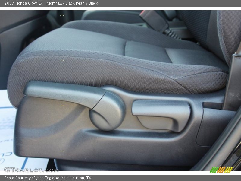Nighthawk Black Pearl / Black 2007 Honda CR-V LX