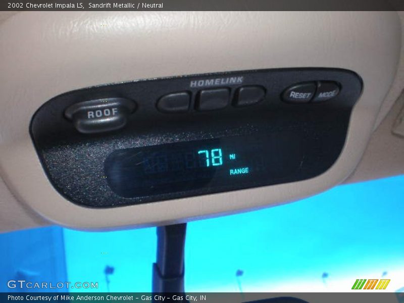 Sandrift Metallic / Neutral 2002 Chevrolet Impala LS