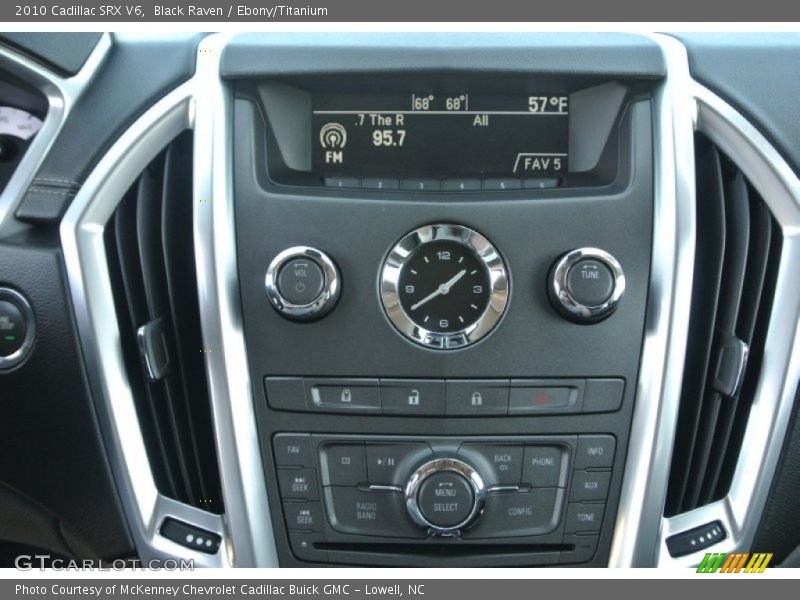 Black Raven / Ebony/Titanium 2010 Cadillac SRX V6