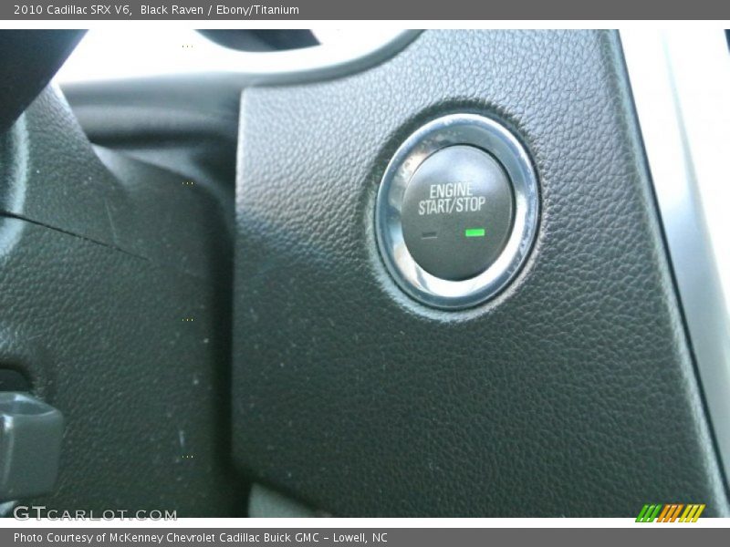 Black Raven / Ebony/Titanium 2010 Cadillac SRX V6