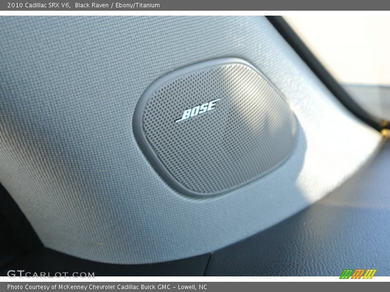 Black Raven / Ebony/Titanium 2010 Cadillac SRX V6