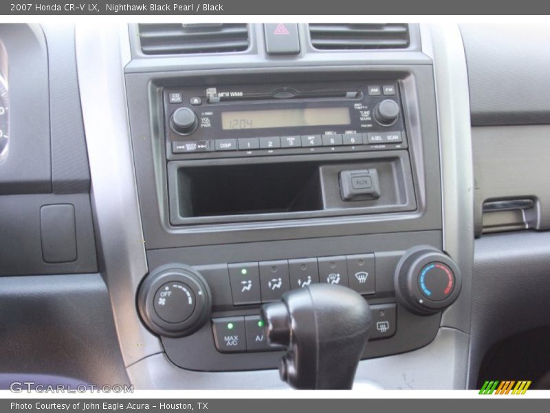 Nighthawk Black Pearl / Black 2007 Honda CR-V LX