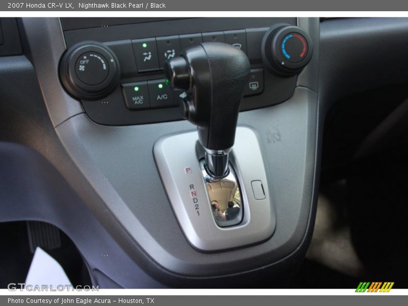 Nighthawk Black Pearl / Black 2007 Honda CR-V LX