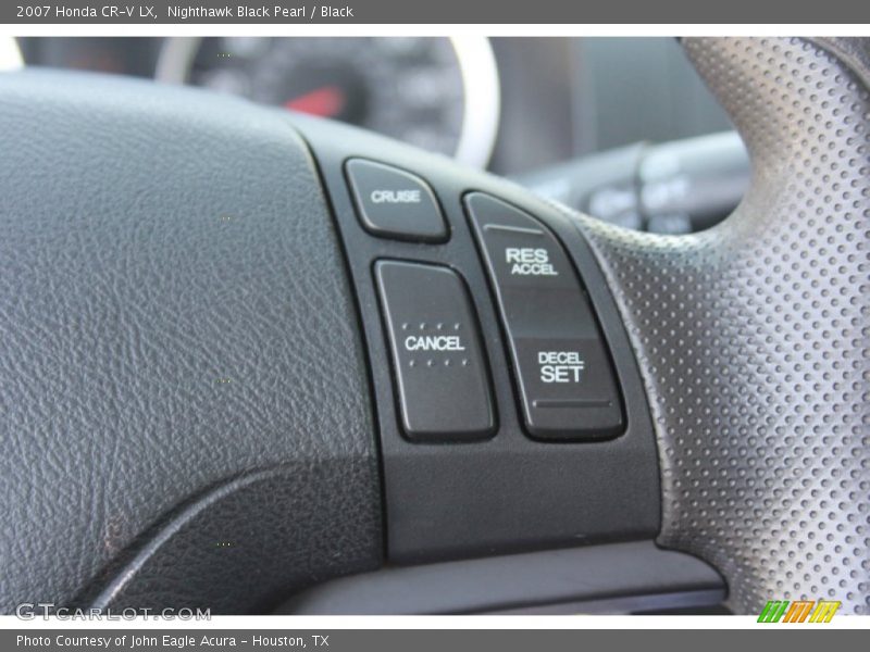 Nighthawk Black Pearl / Black 2007 Honda CR-V LX