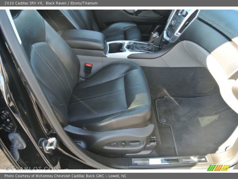 Black Raven / Ebony/Titanium 2010 Cadillac SRX V6