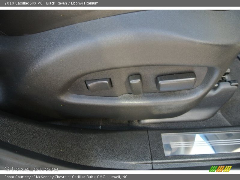 Black Raven / Ebony/Titanium 2010 Cadillac SRX V6