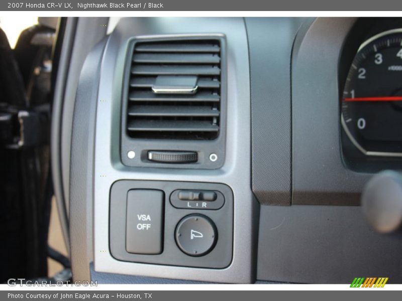 Nighthawk Black Pearl / Black 2007 Honda CR-V LX