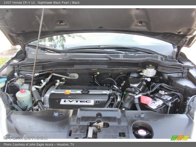 Nighthawk Black Pearl / Black 2007 Honda CR-V LX