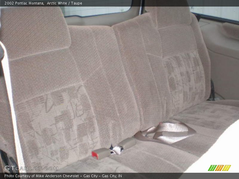 Arctic White / Taupe 2002 Pontiac Montana