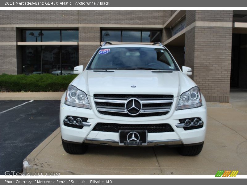 Arctic White / Black 2011 Mercedes-Benz GL 450 4Matic