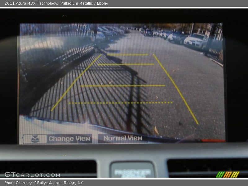 Palladium Metallic / Ebony 2011 Acura MDX Technology