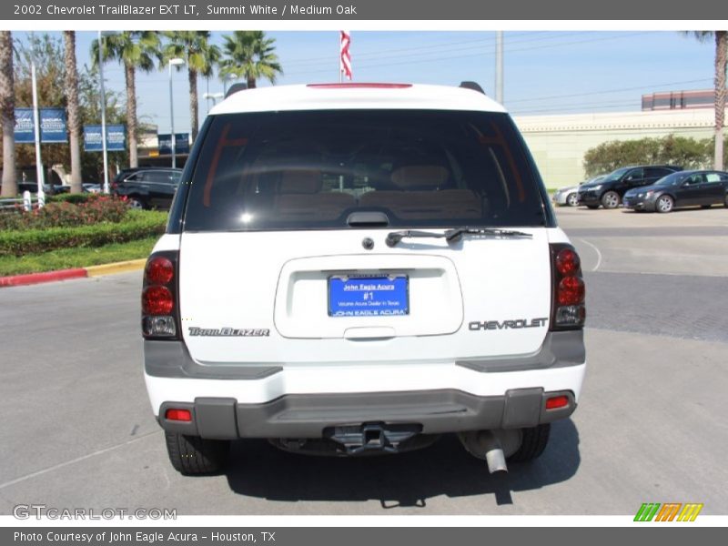 Summit White / Medium Oak 2002 Chevrolet TrailBlazer EXT LT