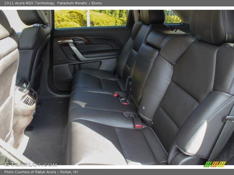 Palladium Metallic / Ebony 2011 Acura MDX Technology