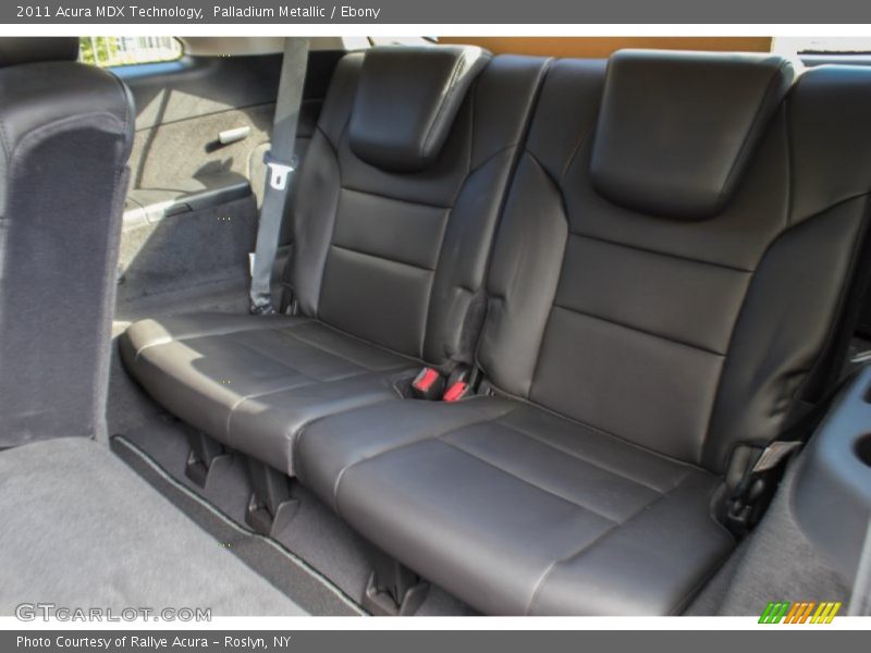 Palladium Metallic / Ebony 2011 Acura MDX Technology