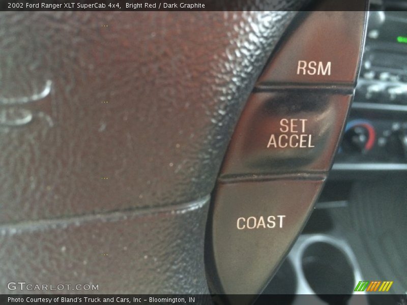 Bright Red / Dark Graphite 2002 Ford Ranger XLT SuperCab 4x4