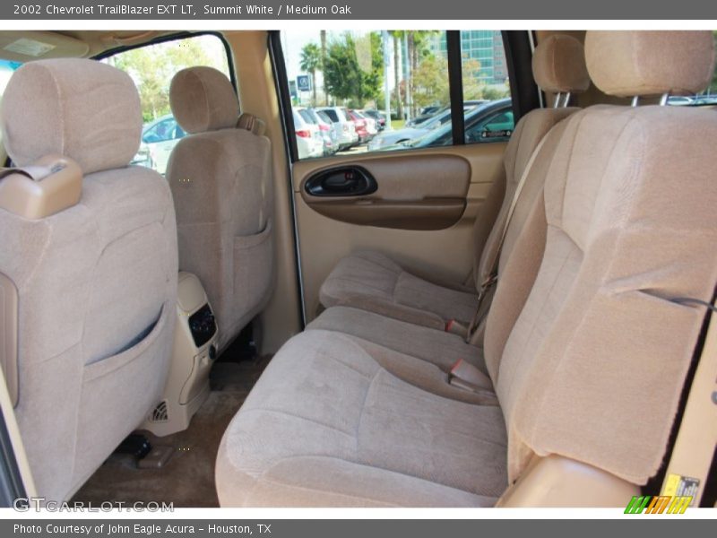 Rear Seat of 2002 TrailBlazer EXT LT