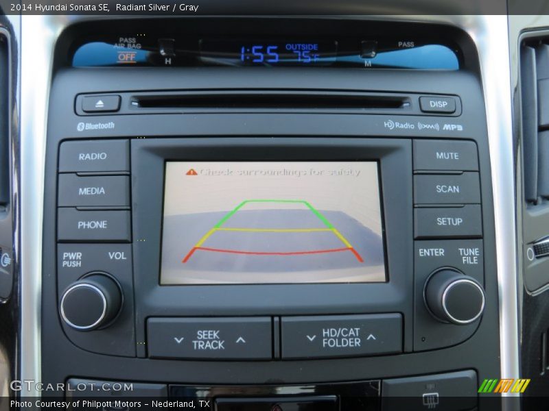 Radiant Silver / Gray 2014 Hyundai Sonata SE
