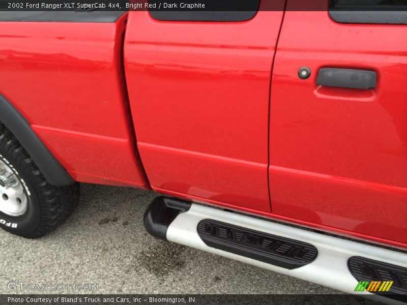 Bright Red / Dark Graphite 2002 Ford Ranger XLT SuperCab 4x4