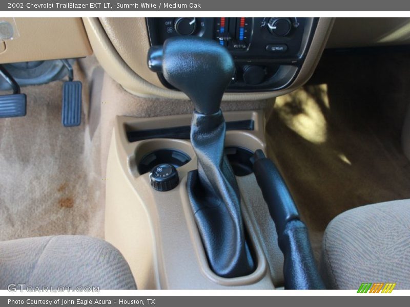 Summit White / Medium Oak 2002 Chevrolet TrailBlazer EXT LT