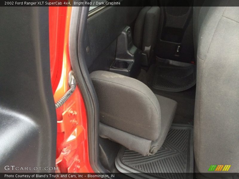 Bright Red / Dark Graphite 2002 Ford Ranger XLT SuperCab 4x4