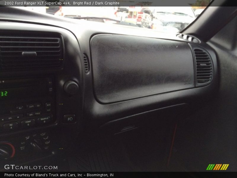Bright Red / Dark Graphite 2002 Ford Ranger XLT SuperCab 4x4
