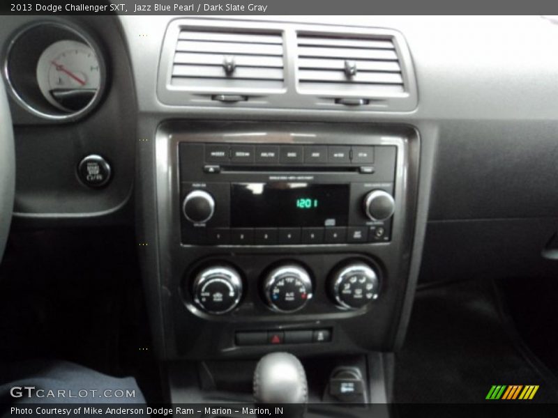 Jazz Blue Pearl / Dark Slate Gray 2013 Dodge Challenger SXT