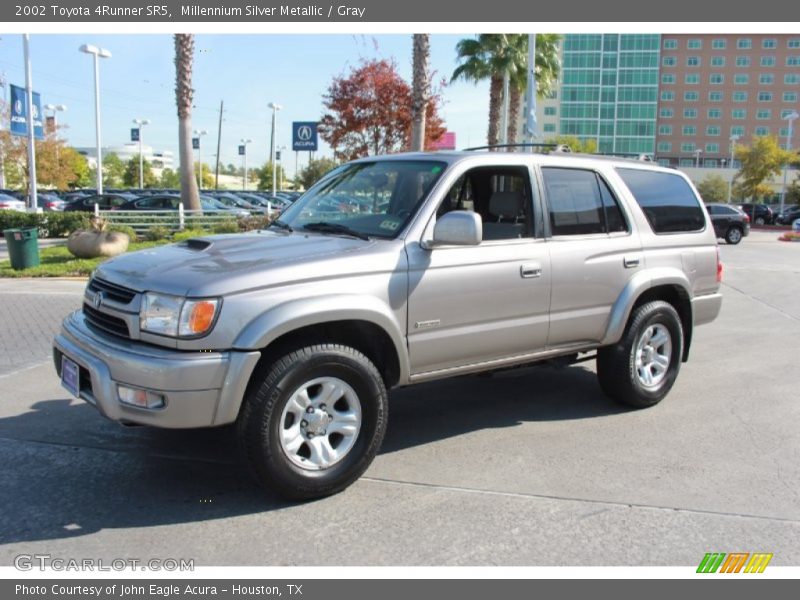 Millennium Silver Metallic / Gray 2002 Toyota 4Runner SR5