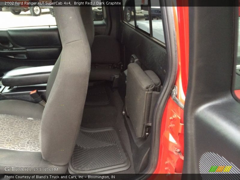 Bright Red / Dark Graphite 2002 Ford Ranger XLT SuperCab 4x4