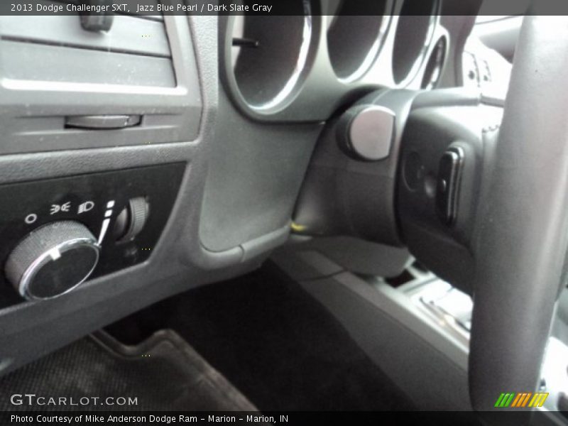 Jazz Blue Pearl / Dark Slate Gray 2013 Dodge Challenger SXT