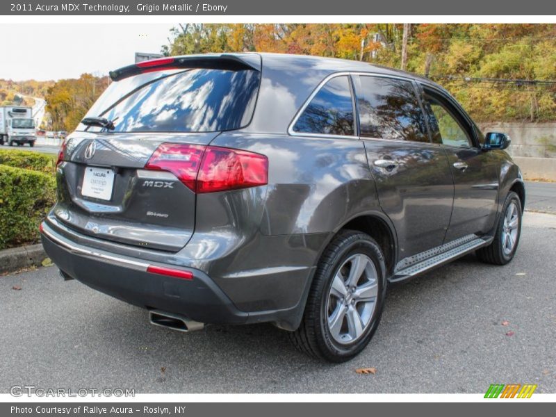 Grigio Metallic / Ebony 2011 Acura MDX Technology