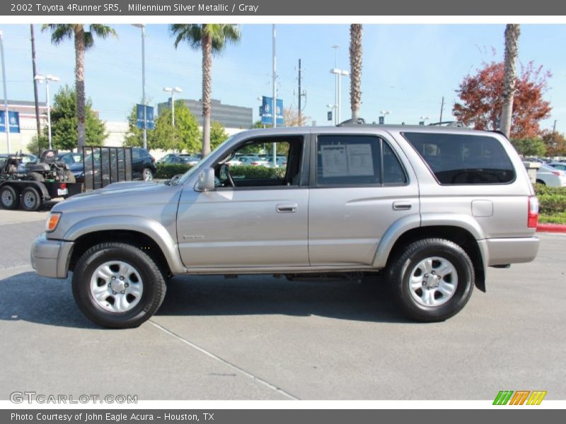 Millennium Silver Metallic / Gray 2002 Toyota 4Runner SR5