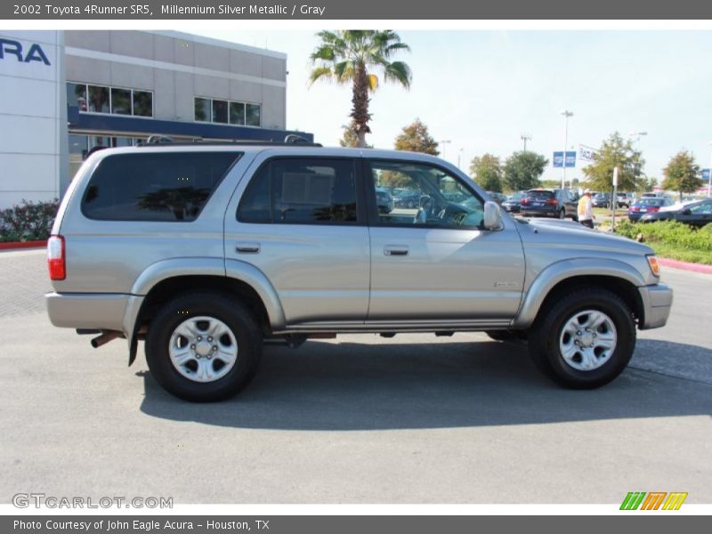 Millennium Silver Metallic / Gray 2002 Toyota 4Runner SR5